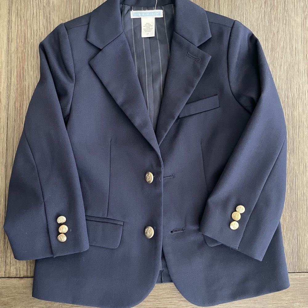 Janie and Jack Navy Blue Blazer- 3T